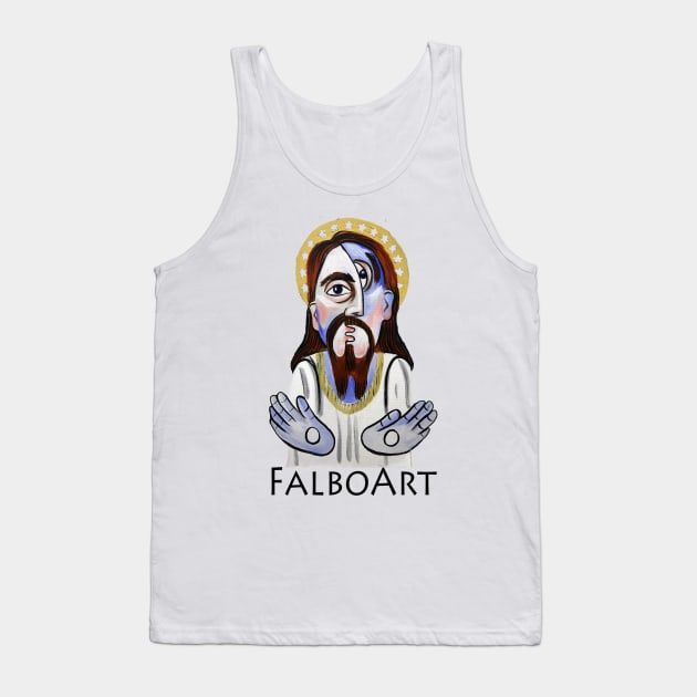 Jesus Christ Superstar Tank Top by Anthony R Falbo